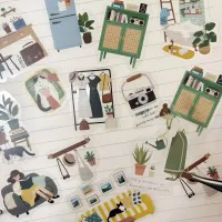 Home Sweet Home • Cozy Corners - Hogar Dulce Hogar - 30 stickers photo 3