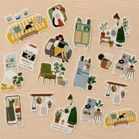 Home Sweet Home • Cozy Corners - Hogar Dulce Hogar - 30 stickers photo 4